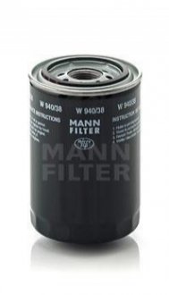 Масляний фільтр MANN W94038 (фото 1)