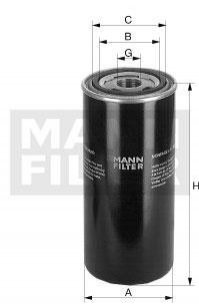 Масляний фільтр MANN WD131454 (фото 1)