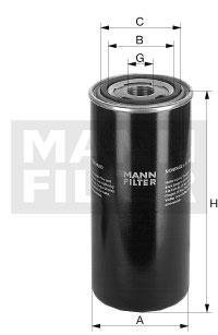 Масляний фільтр MANN WH 724 (фото 1)