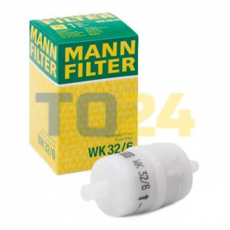Фильтр воздушный, компрессор - подсос воздуха (пр-во MANN) WK32/6