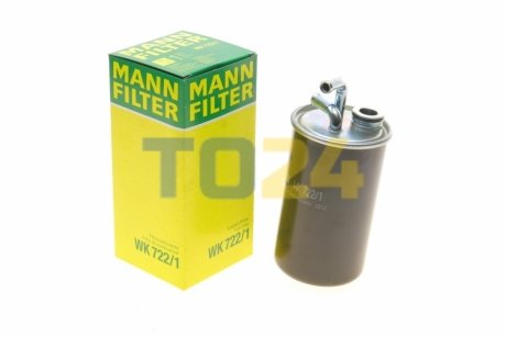Топливный фильтр MANN WK722/1 (фото 1)