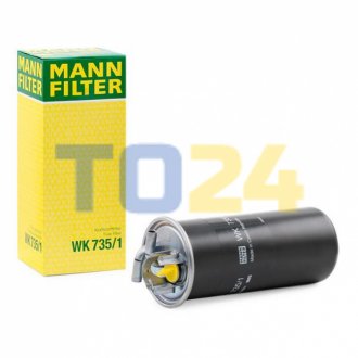 Топливный фильтр MANN WK735/1 (фото 1)