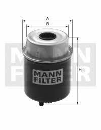 Паливний фільтр MANN WK 8110 (фото 1)