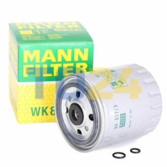 Паливний фільтр MANN WK817/3X (фото 1)