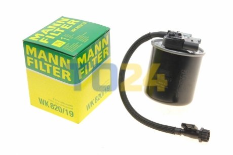 Топливный фильтр MANN WK820/19 (фото 1)