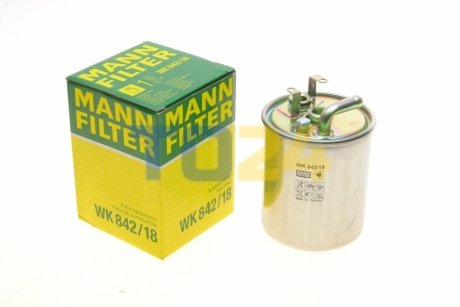 Паливний фільтр MANN WK842/18 (фото 1)