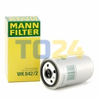 Топливный фильтр MANN WK842/2 (фото 1)
