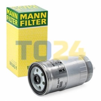 Топливный фильтр MANN WK845/1 (фото 1)