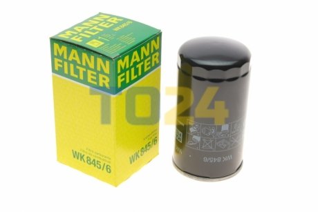 Паливний фільтр MANN WK845/6 (фото 1)