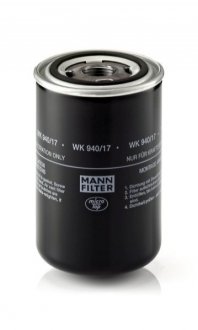 Топливный фильтр MANN WK 940/17 (фото 1)