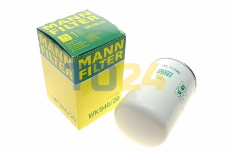 Топливный фильтр MANN WK 940/20 (фото 1)