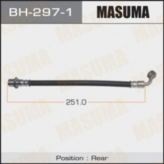 Шланг гальмівний MASUMA T-  /rear/  Land Cruiser Prado ##J12# RH BH2971