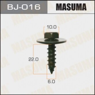 Саморіз 6x22мм (комплект 6шт) Toyota/Lexus (BJ016) Masuma