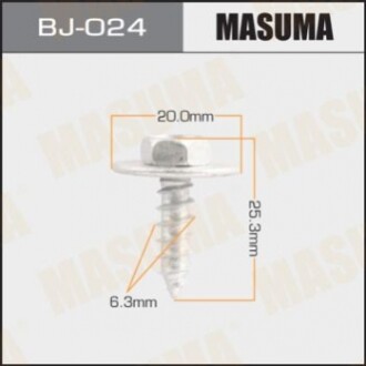 Саморіз 6.3x25.3мм (комплект 10шт)) Toyota (BJ024) Masuma