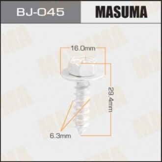 Саморіз 6.3x29.4мм (комплект 10шт)) Toyota (BJ045) Masuma