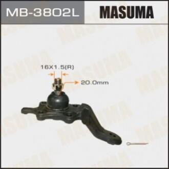 Опора кульова  (MB-3802L) MASUMA MB3802L