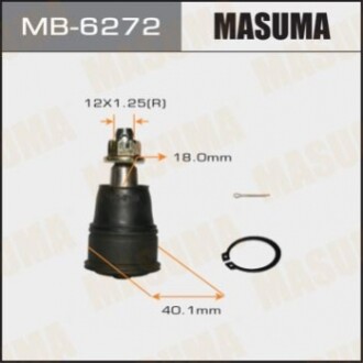 Опора кульова нижня Honda CR-V, FR-V (-08) (MB-6272) MASUMA