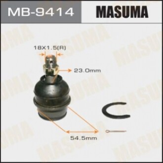 Шаровая опора MASUMA   front low LAND CRUISER PRADO/ URJ200, URJ202, VDJ200 MB9414