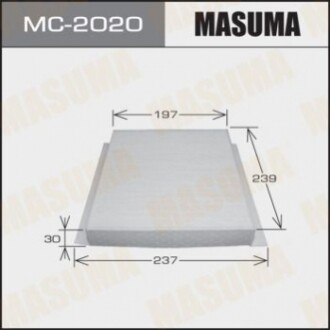 Салонный фильтр MASUMA (1/40) MC2020