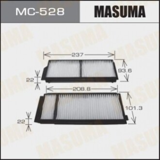 Фільтр салону  (MC-528) MASUMA