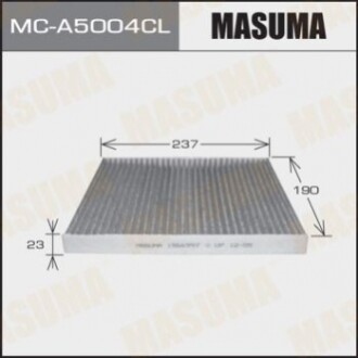 Фільтр салону  вугільний FORD/ FIESTA/ V1400V1600 08- (MC-A5004CL) MASUMA