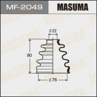 Пыльник ШРУСа (MF2049) MASUMA