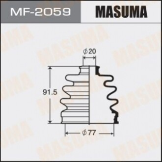 Пильовик ШРУСу MF-2059 MASUMA MF2059 (фото 1)