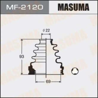 Пильовик ШРУСу MF-2120 MASUMA MF2120 (фото 1)