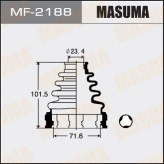 Пильовик ШРУСу MASUMA MF-2188  CAMRY, IPSUM, PREMIO, RAV4 front in MF2188