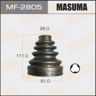 Пыльник ШРУСа внутреннего Toyota FJ Cruiser (06-09), Land Cruiser Prado (02-09) (MF2805) MASUMA