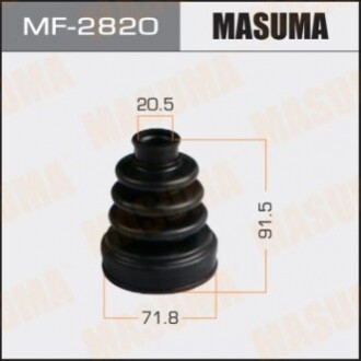 Пыльник ШРУСа MASUMA MF-2820  FORESTER, IMPREZA / S12, G23   rear in MF2820