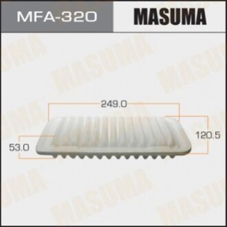 Воздушный фильтр A-197 MASUMA (1/40) MFA320