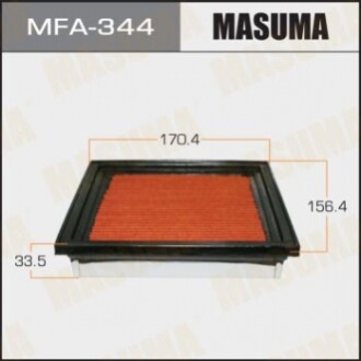 Фільтр повітряний  (MFA-344) MASUMA MFA344