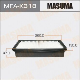 Фільтр повітряний  (MFA-K318) MASUMA MFAK318