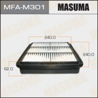 Повітряний фільтр A-3026 MASUMA MITSUBISHI /L200/ V2500 05- (1/20) MFAM301