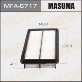 Фільтр повітряний Suzuki SX4 2.0 (10-16) (MFA-S717) MASUMA