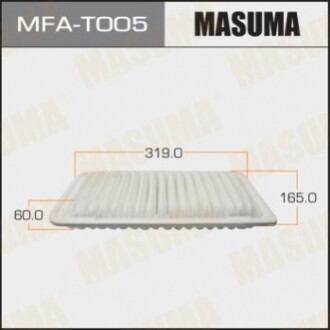 Повітряний фільтр A-1507 MASUMA TOYOTA/ COROLLA/ CDE120 01-07 (1/20) MFAT005