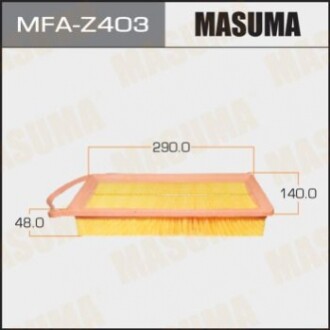 Воздушный фильтр A4502 MASUMA MAZDA/ MAZDA2 (1/20) MFAZ403