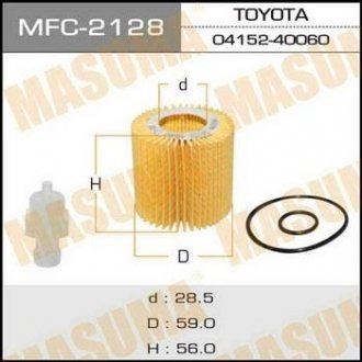 Масляный фильтр MASUMA MFC2128 (фото 1)