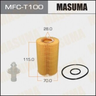 Масляный фильтр MASUMA MFCT100 (фото 1)