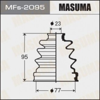 Пыльник ШРУСа наружный(силикон) Mazda 3 (03-08) (MFS2095) MASUMA