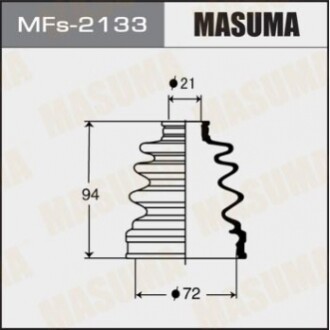 Пильовик ШРКШ внутрішнього Subaru Forester, Impreza, Legacy (-06) силікон (MFs-2133) MASUMA