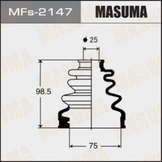 Пыльник ШРУСа (силикон)INFINITI Q70 (Y51) 5.6 AWD (15-20), INFINITI Q50 (03-18) (MFs2147) MASUMA