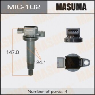 Котушка запалювання  (MIC-102) MASUMA