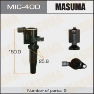 Котушка запалювання MASUMA,  MAZDA3 MIC400