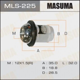 Гайка MASUMA  Honda MLS225