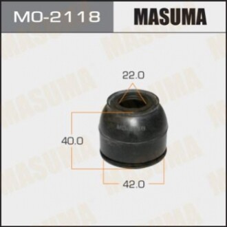 Кульовий пильовик (уп 10шт) MASUMA 22х42х40 MO2118