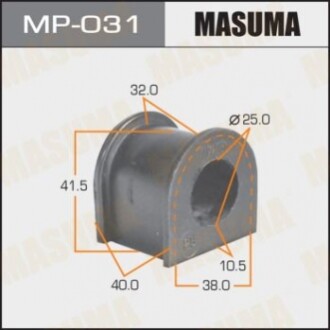 Втулка стабилизатора MASUMA MP031 (фото 1)