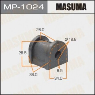 Втулка стабилизатора MASUMA MP1024 (фото 1)