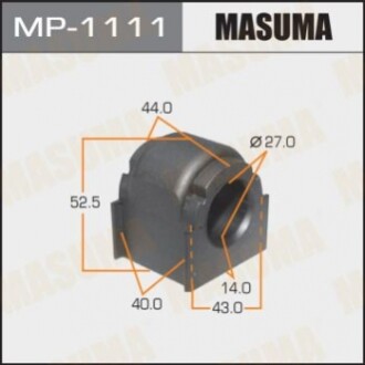 Втулка стабилизатора передняя MP1111